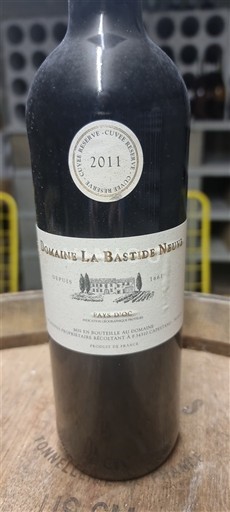 Linguadoca e Rossiglione Paese d'Oc Domaine La Bastide Neuve Réserve 2011