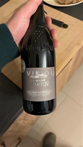 Vale do Ródano Não especificado Domaine Martin Plan de Dieu Não Sazonado