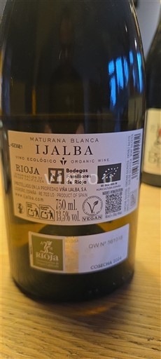 La Rioja Rioja Ijalba Maturana Blanca 2024