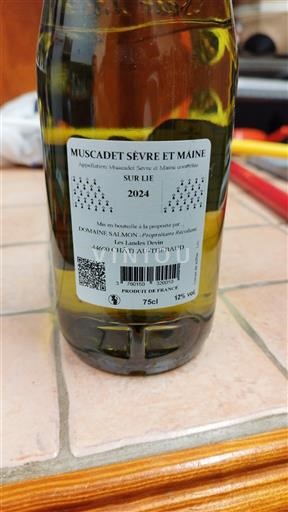 Thung lũng sông Loire Muscadet Sèvre et Maine Domaine Salmon Sur Lie 2024