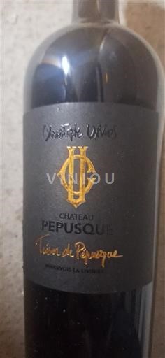 Languedoque Minervois-la-Livinière Château Pépusque Terre de Pépusque Não Sazonado