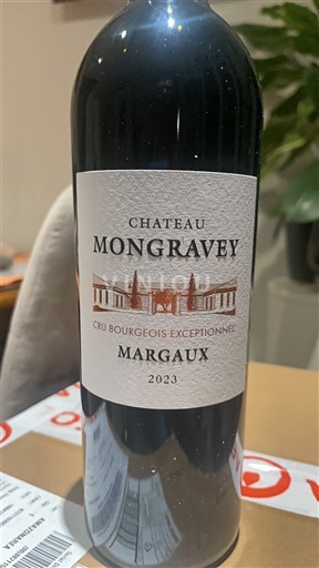 Bordeaux Margaux Château Mongravey 2023