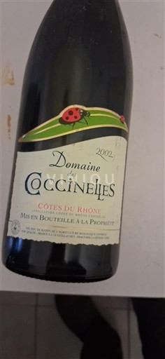 Rhônevallei Côtes-du-rhône Domaine Des Coccinelles 2002