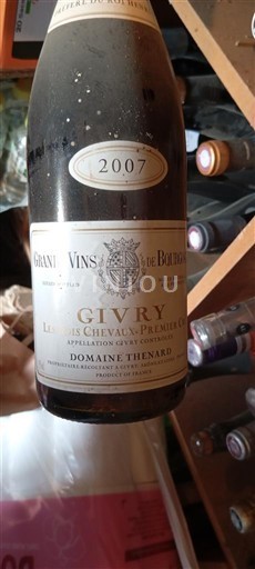 Bourgogne Givry Premier Cru Domaine Thenard Les Bois Chevaux 2007