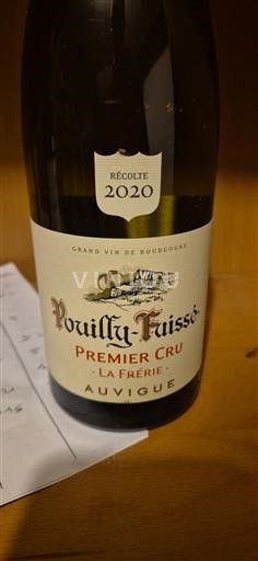 Burgundsko Pouilly-fuissé Premier Cru Auvigue La Frérie 2020