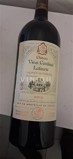 Bordeaux Lalande-de-Pomerol Château Vieux Cardinal Lafaurie 2012
