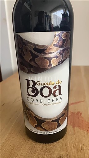 Languedoc Corbières Domaine Serre Saint Vincent Gueule de Boa 2022