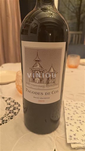 Bordeaux Saint-Estèphe Château Cos Estournel Les Pagodes de Cos 2019