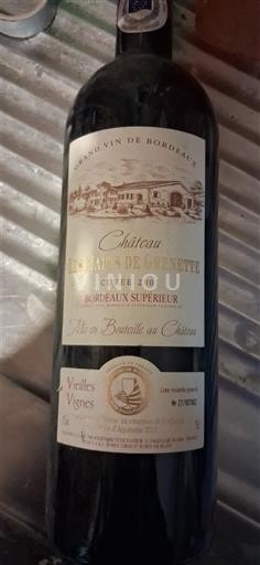 Bordeaux Bordeaux Supérieur Château Les Hauts de Grenette Vieilles Vignes 2001