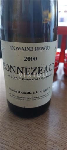 Loire-dalen Bonnezeaux Domaine Renou 2000