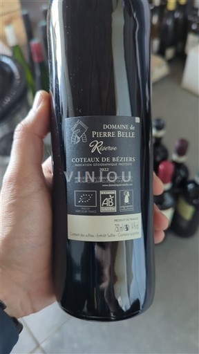 Languedoc và Roussillon Coteaux de Béziers Domaine Pierre Belle Réserve 2022