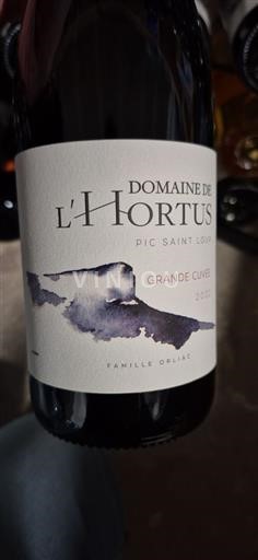Languedoc Pic-saint-loup Domaine L'Hortus Grande 2022