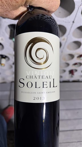 Bordéus Puisseguin-saint-émilion Château Soleil 2013