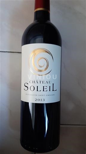 Burdeos Puisseguin-saint-émilion Château Soleil 2013