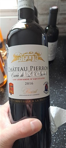South West Buzet Château Pierron de L'Amitié 2016