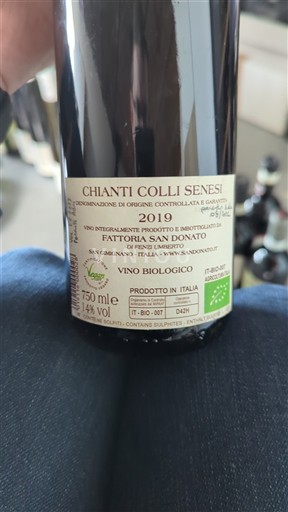 Toscana Chianti Fattoria San Donato 2019