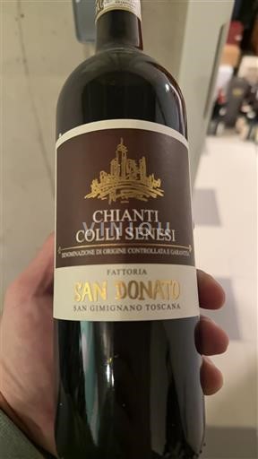 Toscana Chianti Fattoria San Donato 2019