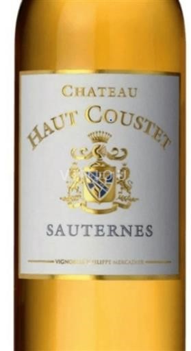 Bordeaux Sauternes Château Haut Coustet 1991