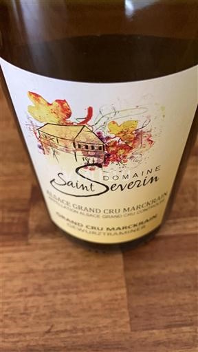 Alsasko Nespecifikováno Grand Cru Domaine Saint Severin 2021