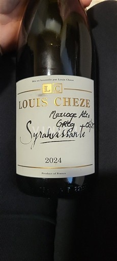 Alpit ja Rhônen maat Rhodanien rinteet Louis Cheze Syrahissante 2024