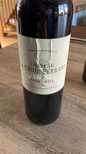 Bordeaux Pomerol Château La Croix Ferrand 2014