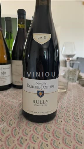Bourgogne Rully Premier Cru Dureuil-Janthial En Guesnes 2018