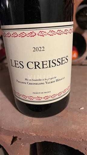 Languedoc și Roussillon Vin de Pays d'Oc Les Creisses 2022