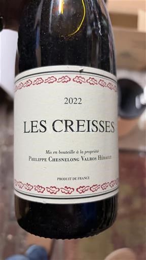 Languedoc a Roussillon Pays d'Oc Les Creisses 2022