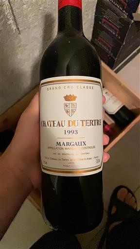 Bordeaux Margaux Château Tertre 1993