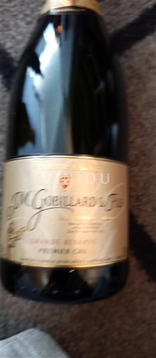Musserende viner Blanc brut Grande Réserve Premier Cru J.M. Gobillard & Fils Non millésimé Frankrike Champagne AOC Premier Cru