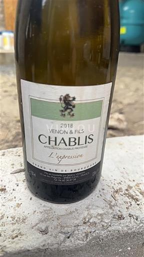 Bourgogne Chablis Venon & Fils L'expression 2018