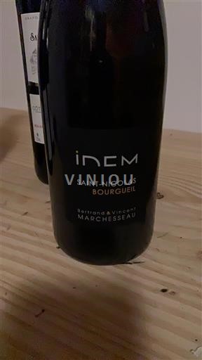 Vallée de la Loire Saint-Nicolas-De-Bourgueil Bertrand & Vincent Marchesseau Idem 2023