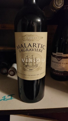 Bordeaux Pessac-Léognan Grand Cru Château Malartic-Lagravière 2007