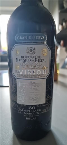 La Rioja Rioja Marqués de Riscal Gran Reserva 2016