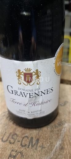 Rhône-dalen Ikke specificeret Domaine S Gravennes Terre d'Histoire 2022