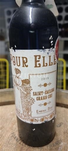 Bordeaux Saint-Émilion Grand Cru Grand Cru Emeric Petit Pour Elle 2019