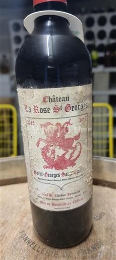 Burdeos Saint-Georges-Saint-Émilion Château La Rose St Georges 2015