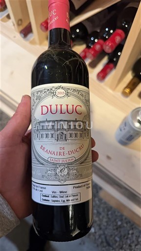 Bordeaux Saint-Julien Branaire-Ducru DULUC 2015