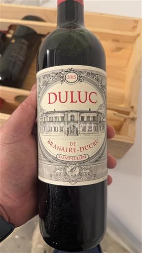 Bordo Сен-Жулијен Branaire-Ducru DULUC 2015