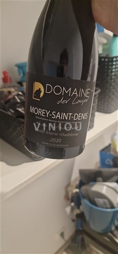 Burgundi Morey-Saint-Denis Domaine S Loups Marie-Madeleine Les Herbues 2020