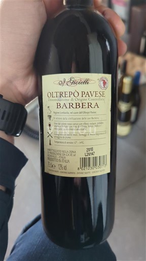 Lombardiet Oltrepò Pavese Gioiello Barbera 2018