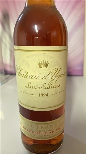 Bordeaux Sauternes Château Yquem 1994