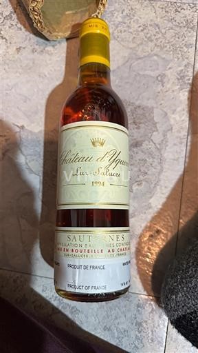 Bordeaux Sauternes Château Yquem 1994