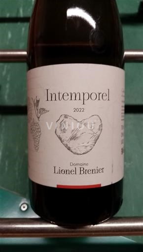 Rhônedalen Côtes-du-Rhône-Villages Domaine Lionel Brenier Intemporel 2022