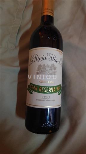 La Rioja rioja La Rioja Alta Gran Reserva 904 2010