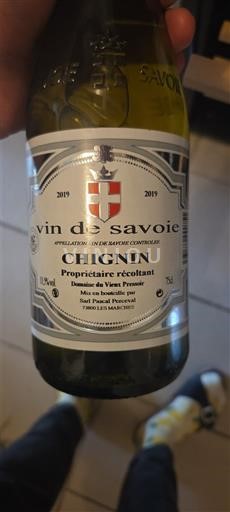 Savoja in Bugey Chignin Domaine Vieux Pressoir 2019