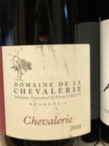 Vallée de la Loire Bourgueil Domaine La Chevalerie Chevalerie 2008