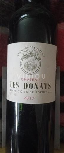 Burdeos Blaye-Côtes de Burdeos Château Les Donats 2017