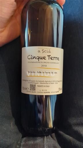 Liguria Cinque Terre Azienda Agricola A Scià 2018