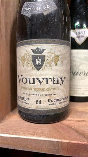 Loirevallei Vouvray Le Brédif Réservée 1979